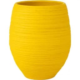 Кашпо J-line жовтого кольору 50х60 см (43012)