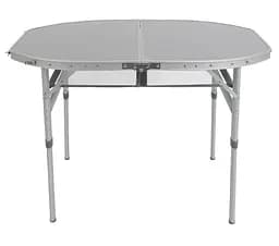 Стіл Bo-Camp Premium Oval 100x70 см Grey (1404424) (DAS303284) - мініатюра 2