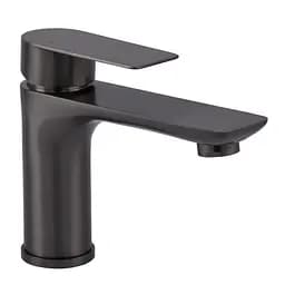 Смеситель для умывальника Globus Lux Swiss SQW-101-GP элегантный нержавейка для ванной комнаты.