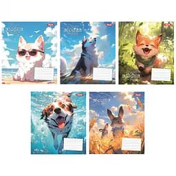 Тетради ученические 18 листов линия 1B Dream bigger, 25 шт. в упаковке