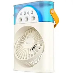 Увлажнитель вентилятор Hoco Whale 2-in-1 multi-function humidifier DF11 3 speed, Abbient Light, 10h