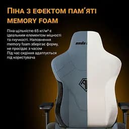 Ігрове крісло Anda Seat T-Pro 2 XL Black (AD12XLLA-01-B-F) - мініатюра 11
