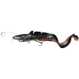Силикон Savage Gear 3D Line Thru Burbot FS 360 мм 216.0g Black Silver Orange (поштучно)