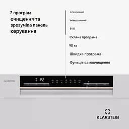 Посудомийна машина Klarstein Amazonia Eco 8 (10045371) - мініатюра 5