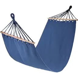 Гамак Jumi Garden тканинний з планкою синій 270 x 80 см