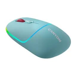 Мишка Canyon MW-22 Dual Band RGB Wireless Dark Cyan (CNS-CMSW22DC) - мініатюра 4