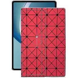 Чохол StatusCASE з екошкіри для планшету Huawei MatePad Pro 12.6 Червоний ромб