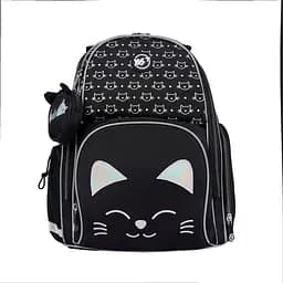 Рюкзак шкільний напівкаркасний Yes S-100 Smiling Cats (559871) - мініатюра 2