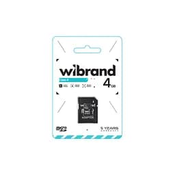 Карта пам'яті Wibrand 4GB microSD class 4 (WICDC4/4GB-A) - мініатюра 2