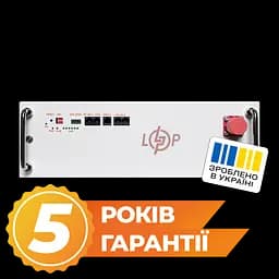 Акумулятор LP LiFePO4 25,6V - 200 Ah (5120Wh) (BMS JK 150A/100А) RM RS485/CAN WH