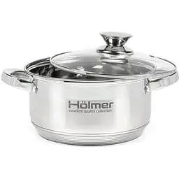 Каструля з кришкою Holmer CR-12538-SS, 3,8 л (CR-12538-SS) - мініатюра 2