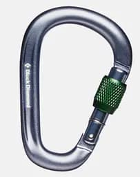 Карабин Black Diamond PearLock Screwgate Серый