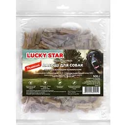 Лакомства для собак Lucky Star Прессованная кость из сыромятной кожи 500 г