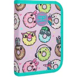 Пенал на блискавці СoolPack Clipper Happy Donuts, з органайзером для ручок, 20х14х3 см (F076665)