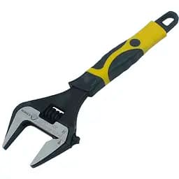 Ключ розвідний Сталь Profi 200 мм з тонкими губками 0-38 мм (90344)