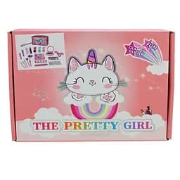 Дитячий набір косметики "The Pretty girl" лаки, тіні, помада Bambi 5х15х7 см det0016043 - мініатюра 4
