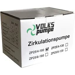Насос циркуляційний Volks pumpe  ZP25/4 180 мм + гайки - мініатюра 5