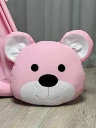 Вігвам Насолода рожевий 9 з матрасиком плюш minky БОНБОН Повний комплект 0727 - мініатюра 10