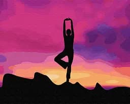 Картина за номерами. Brushme "Aсана йоги" GX34817