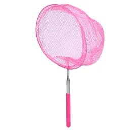 Сачок для метеликів Bambi MS 4387(Pink) телескопічна ручка 35см/83см, діаметр 19 см