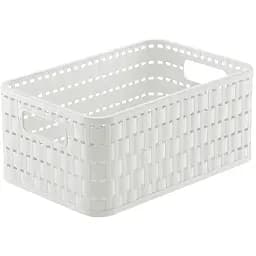 Ящик для зберігання Rotho А6 Country 4 л білий (11655.1) 