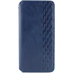 Шкіряний чохол-книжка Getman Cubic (PU) для Xiaomi Redmi Note 14 Pro 5G / 14 Pro+ Синій