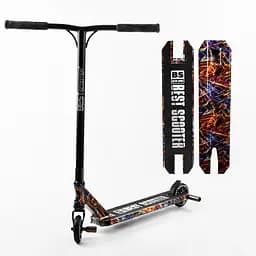 Самокат трюковий Best Scooter 72х13х58 см Різнобарвний 000231672 - мініатюра 2