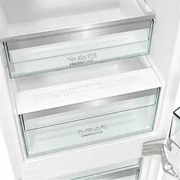Холодильник Gorenje вбудований з нижн. мороз., 177x69x55см, 2 двері, 252 (76) л, А +, NF +, Зона св-ті, Диспл, Wi-Fi, Білі - мініатюра 7