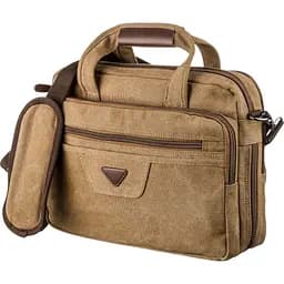 Сумка для ноутбука Vintage 20178 текстильна на два відділення