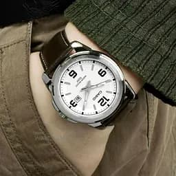 Годинники наручні чоловічі класичні Японія Оригінал Casio Collection MTP-1314PL-7AVEF модуль (2784) - мініатюра 7