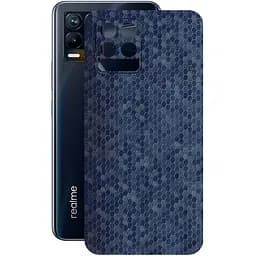 Захисна плівка StatusSKIN для Realme 8 2021 Корпус Вініл Соти сині