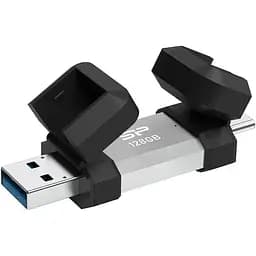 Флеш накопитель 2-в-1 SILICON POWER Mobile C51 128 ГБ - usb3.2 + TypeC
