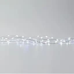 Новорічна гірлянда кімнатна нитка GarlandoPro 22 м 220 LED білий провід Біле світло W220LED22MWW - мініатюра 4
