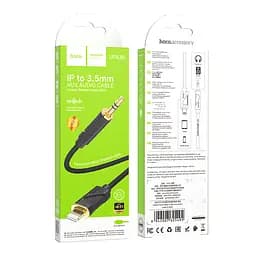 Кабель Hoco UPA30 Friend digital audio conversion cable Lightning Black - мініатюра 2