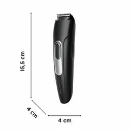 Тример Stylis Easy, для бороди і вусів, мережа+акум., насадок-2, сталь, чорний ROWENTA teh0017760 - мініатюра 4