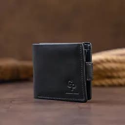 Шкіряне портмоне Grande Pelle 9х11.5х3 см acs0015035 - мініатюра 7