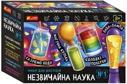 Набір для дослідів "Незвичайна наука №1" 10114155У Ranok-Creative, в коробці (4823076156985)