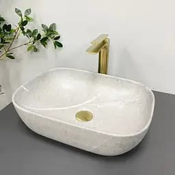 Умивальник VBI Ravenna grey stone matt накладний VBI-011216, Сірий