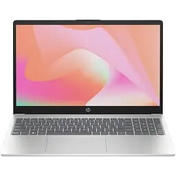 Ноутбук HP 15-fd1162ua 15.6" FHD IPS, 300n/Core 5-120U (5.0)/16Gb/SSD512Gb/Intel Graphics/DOS/Сріблястий (C9NC6EA) - мініатюра 1