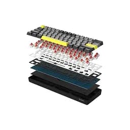 Клавіатура GamePro MK130G Pro Outemu Red Switch Hot-Swap 60 RGB USB/Wireless/Bluetooth Black (MK130G Pro) - мініатюра 4