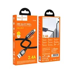 Кабель Hoco U136 Prize charging data cable iP Чорний - мініатюра 2