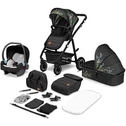 Коляска 3 в 1 Lionelo Amber Dreamin, чорна (LO-AMBER DREAMIN (3in1)) - мініатюра 13