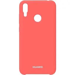 Чохол-накладка Toto Silicone Case HuAwei Y7 2019 Peach Pink