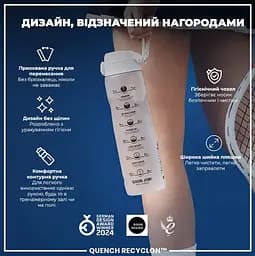 Пляшка для води ION8 1000 мл BPA Free Times To Drink (ЕКО пляшка) Ice (I8RF1000PIMOT2) - мініатюра 4