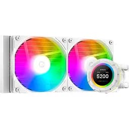 Система водяного охлаждения ID-COOLING Space LCD SL240 XE White [148466]