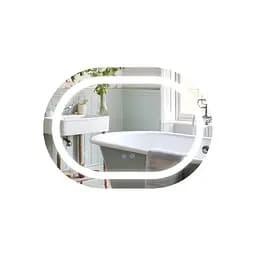 Дзеркало Qtap Gemini 650x900 з LED-підсвічуванням Touch, з антизапотіванням, з димером температури кольору (3000-6500K) Reverse QT2578R6590