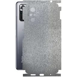Захисна плівка StatusSKIN для Xiaomi Redmi Note 10 pro 2021 Корпус Вініл Метал срібло