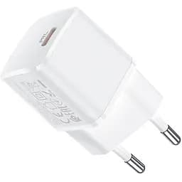 Мережевий зарядний пристрій Hoco N10 1Type-C (PD20W) 3 A White - мініатюра 3