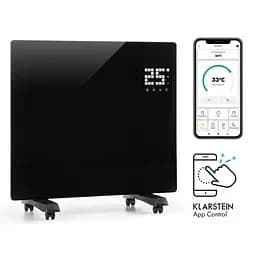 Конвекційний обігрівач Klarstein Bornholm Single Smart чорний (10035236)  - мініатюра 2