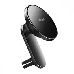 Автотримач з бездротовою зарядкою для iPhone 12 Baseus Big Energy 15W black (31750) - мініатюра 9